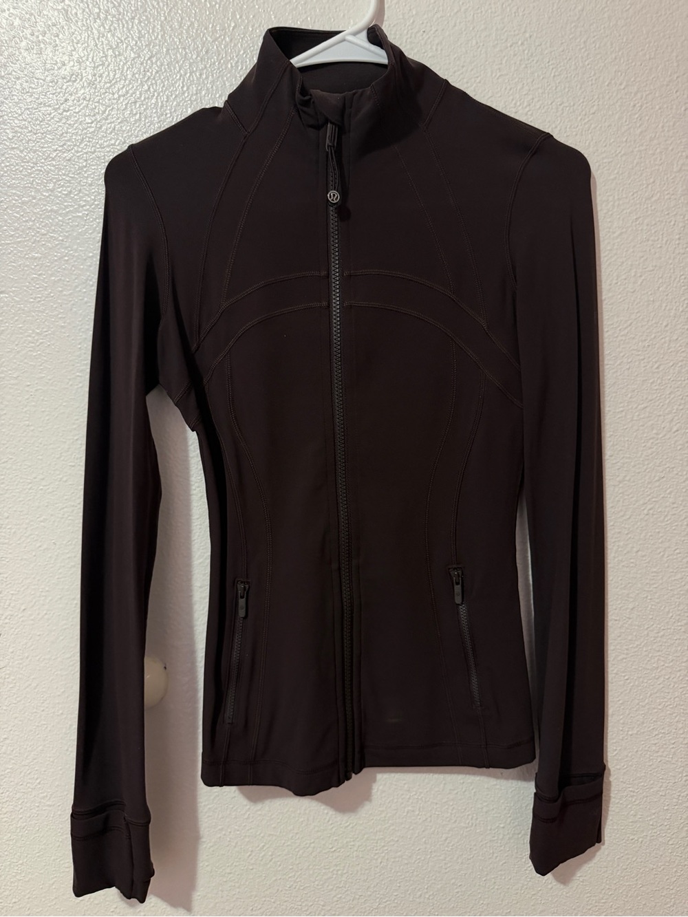 lululemon athletica Black Zip-Up Athletic Jacket